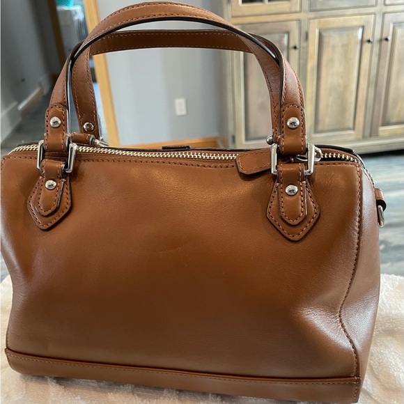 Coach Charlie Jessa Leather Handbag/Satchel